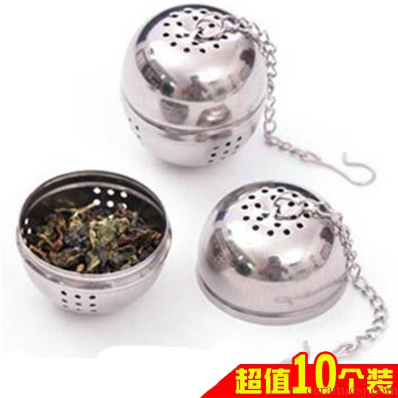 Make tea tea tea ball filter spherical tea is tea catch tea strainer stainless steel iron creative tea strainer