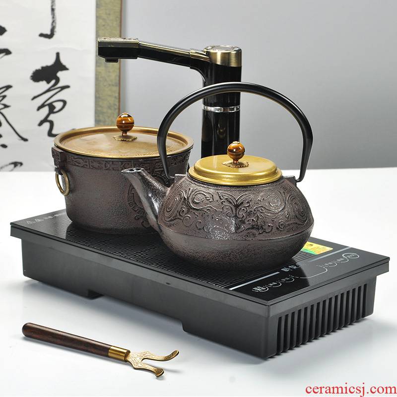 Hao auspicious KaiShuiHu kettle multifunctional iron pan suits for kung fu tea set the teapot tea pot induction cooker