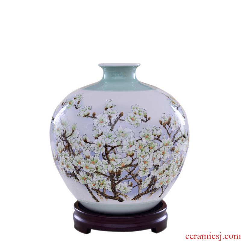 Creative arts porcelain, jingdezhen ceramic vase porch furnishing articles of handicraft demand home sitting room adornment