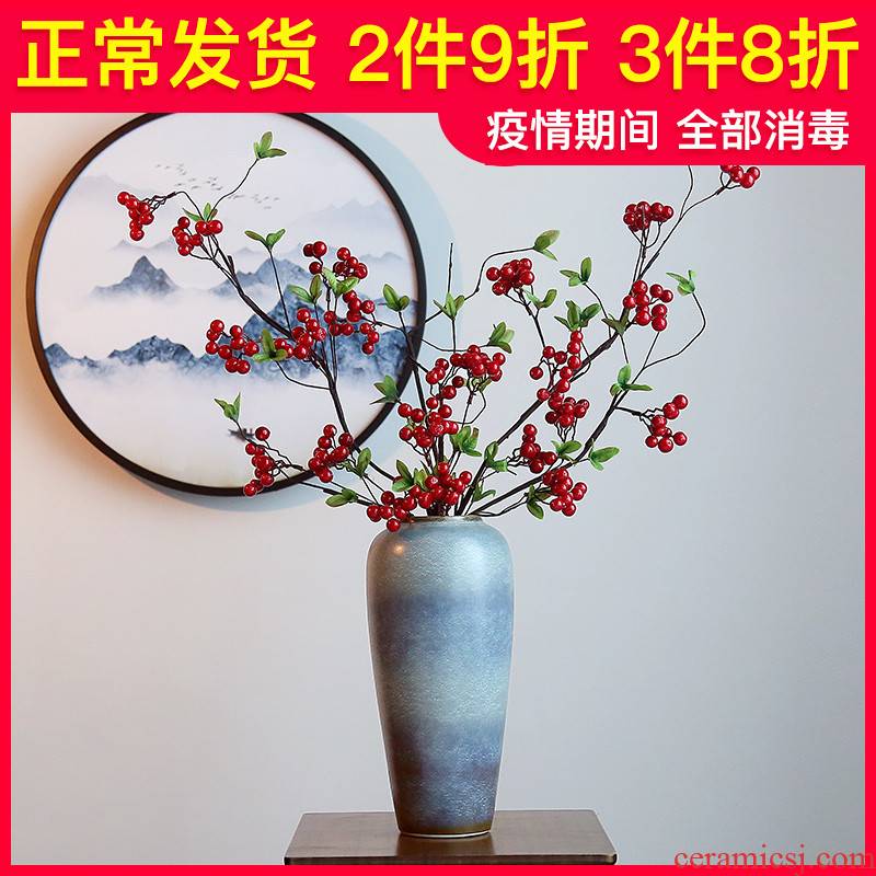 European ceramic vase home sitting room is I and contracted dry flower adornment furnishing articles creative TV ark, porch decoration