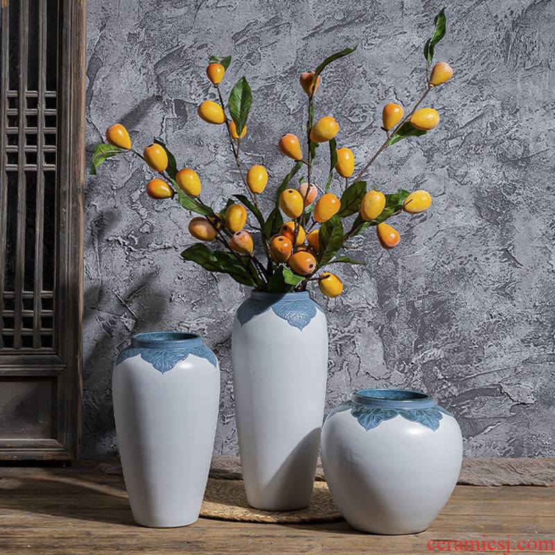 I and contracted vase furnishing articles sitting room dry flower arranging flowers Nordic creative TV ark, home decoration ceramic decoration