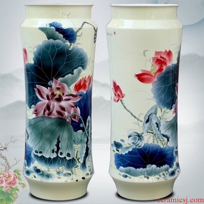 Jingdezhen ceramic vase hand - made scent figure I and contracted vase figure study of home sitting room hotel furnishing articles
