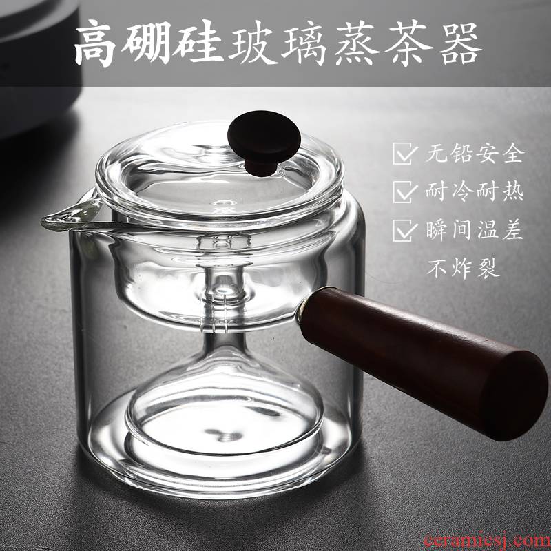 Glass cooking pot side put the pot of electric TaoLu cooking and tea set high temperature kettle boil tea tea, home