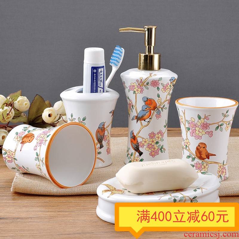 American set ceramic sanitary ware has five gargle tooth wash gargle suit creative new classical bathroom suite