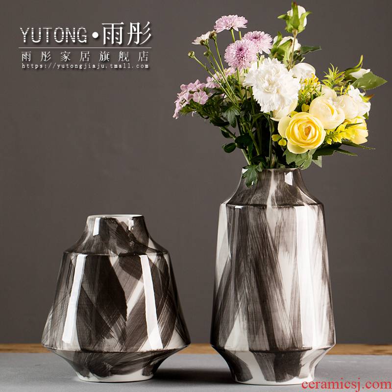 European I and contracted household ceramic vase wine example room sitting room fashion creative decorations furnishing articles