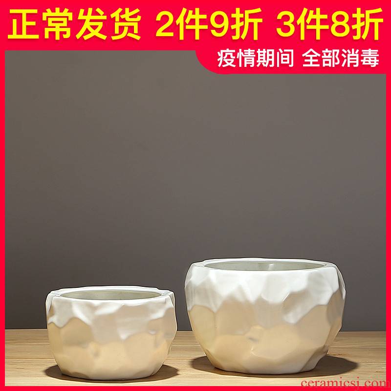New Chinese style is I ceramic vase furnishing articles flower arranging contracted household act the role ofing is tasted porcelain of jingdezhen dried flowers sitting room adornment