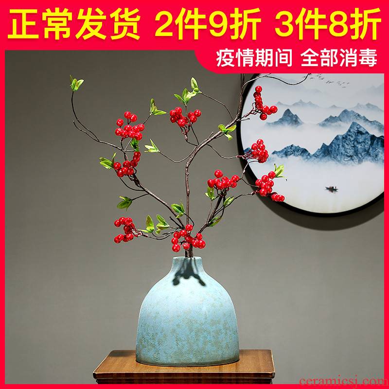 The new Chinese vase dried flowers, flower arranging hotel decoration ware jingdezhen ceramics decoration furnishing articles to The living room