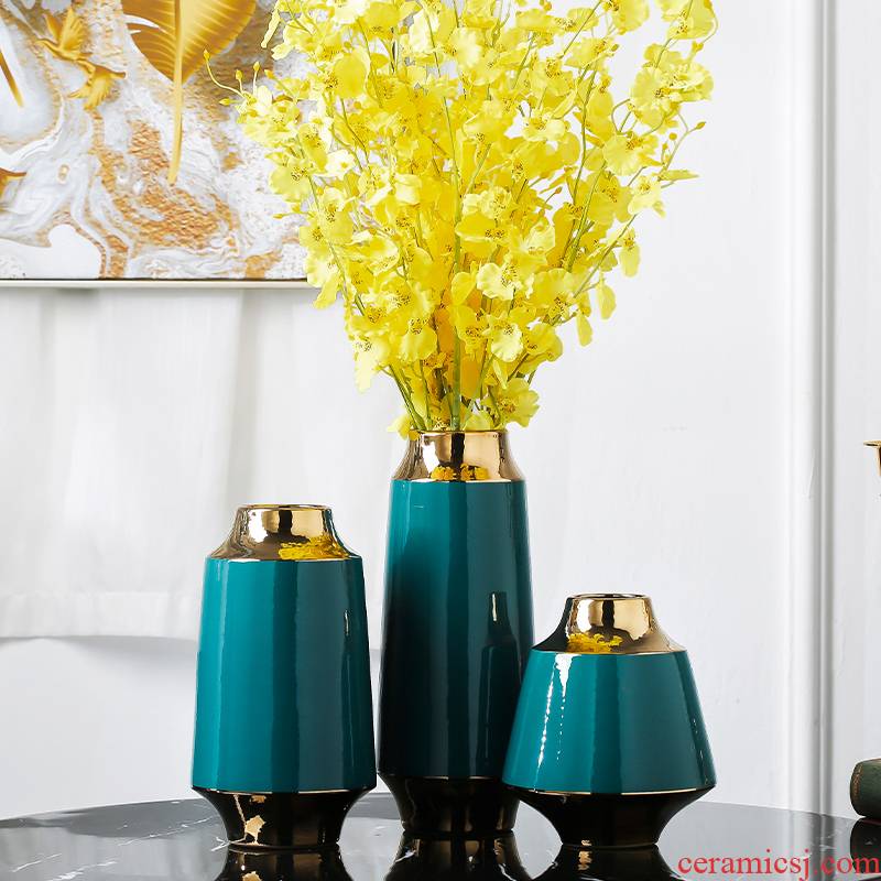 I and contracted style key-2 luxury light ceramic vase household TV ark, place of the sitting room porch table decoration decoration