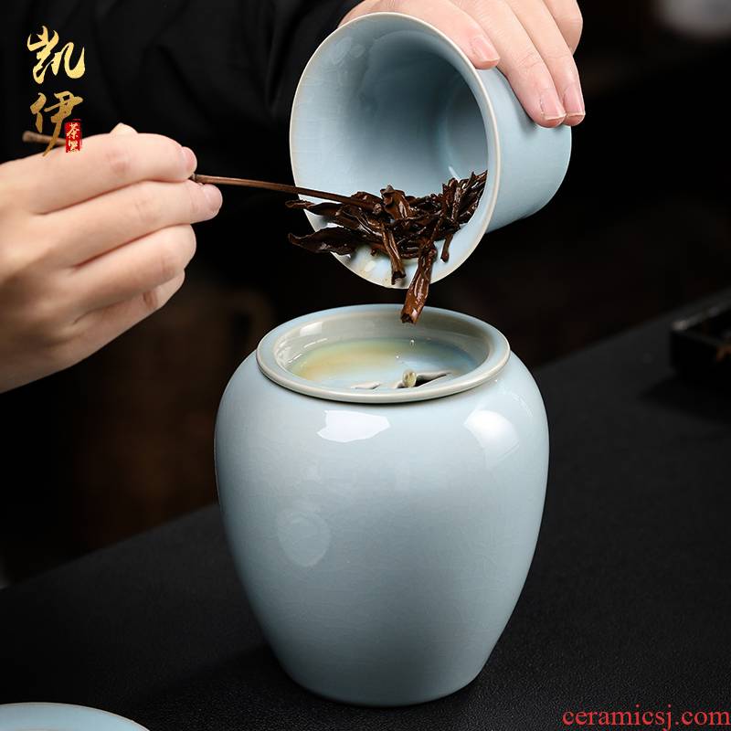 Azure your up slicing can raise points in hot tea is the tea taking cylinder barrels of kung fu tea tea separator ceramic parts