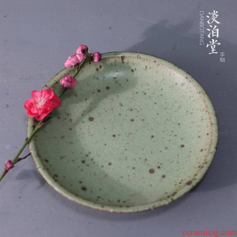 Poly real scene of jingdezhen ceramic large Japanese coarse TaoGan tea pot bearing plate of fruit tray tray cups of tea