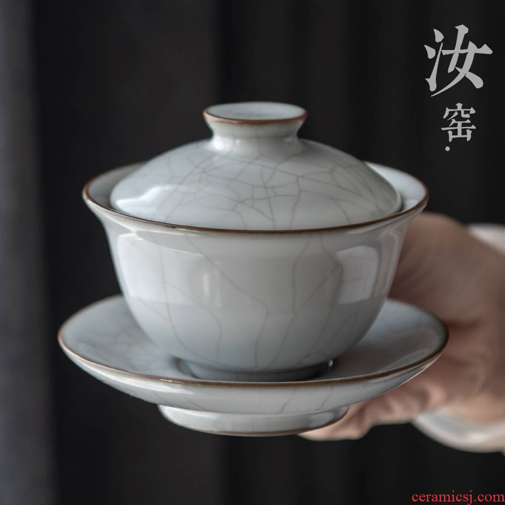 Public remit a single your up tureen to use three years of kung fu tea tea ware jingdezhen ceramic tea set