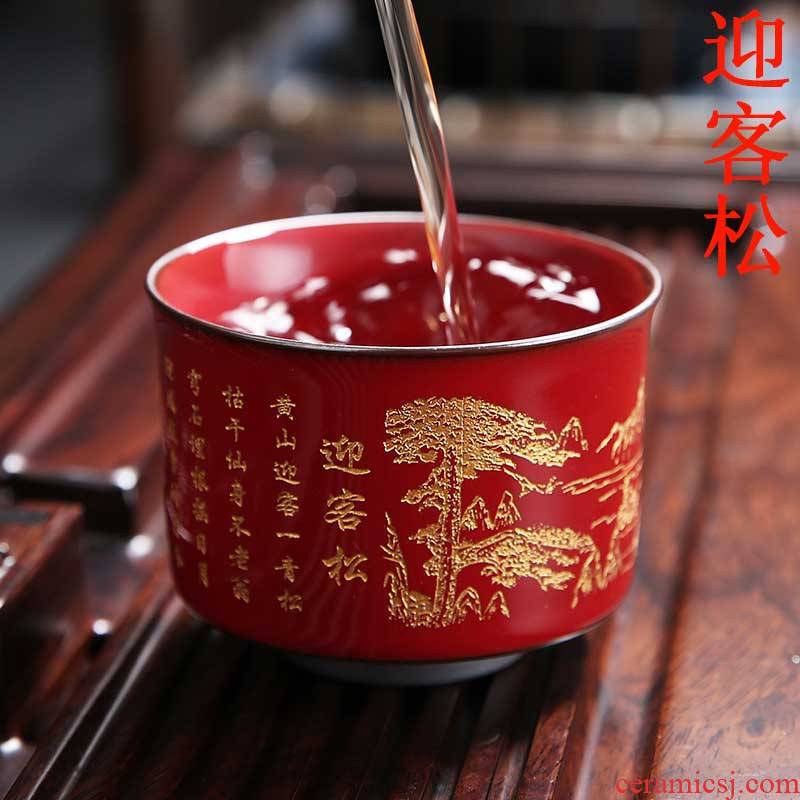 Ceramic cups single cup large coppering. As question one sample tea cup masters cup creative kung fu tea set heart sutra tea cups