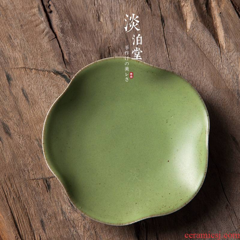 Poly real scene of jingdezhen ceramic cup mat kung fu tea set fruit - green origin sourcing parts manual knead characteristics