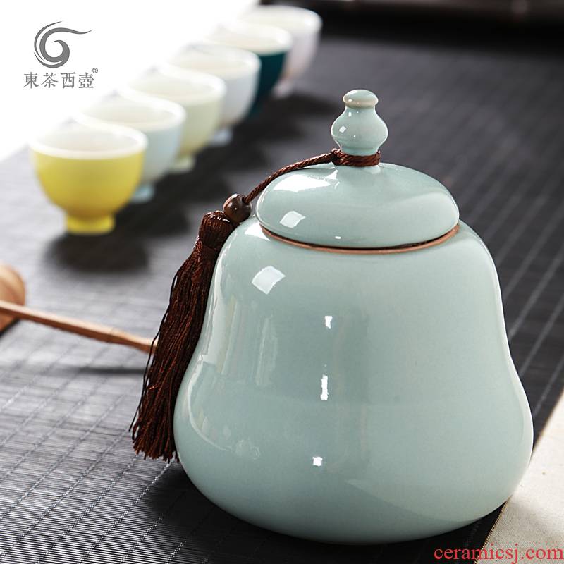 Shadow enjoy ceramic seal as cans of tea packaging puer tea pot undressed ore your up caddy fixings large DCXH masterpieces