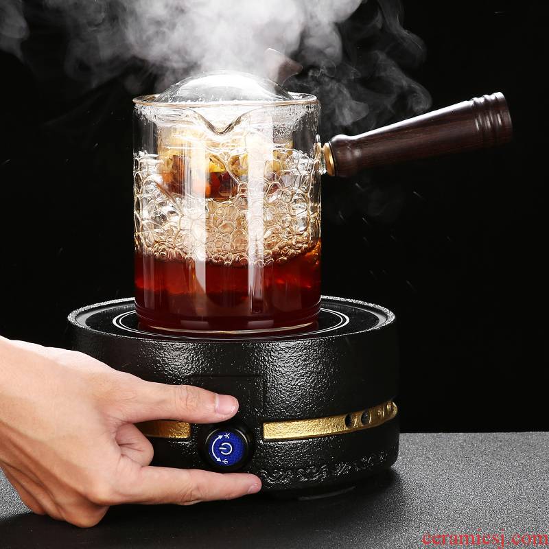 Boiling tea stove steam RenXin glass teapot small office electricity TaoLu experts use tea stove high - power.mute