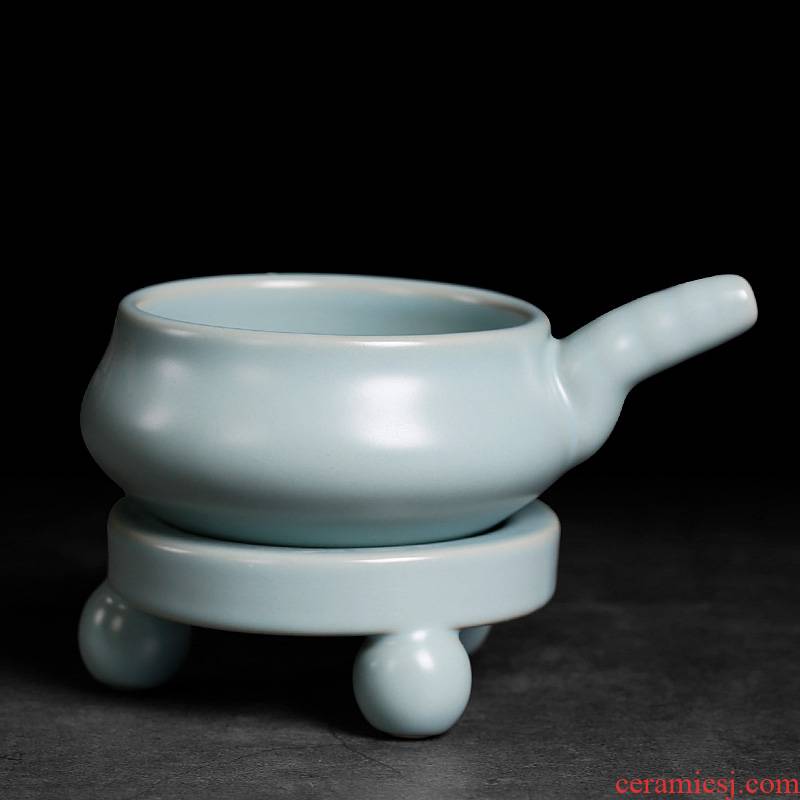 Your up) make tea tea filter creative an artifact ultrafine ceramic filter tea tea accessories gauze filter