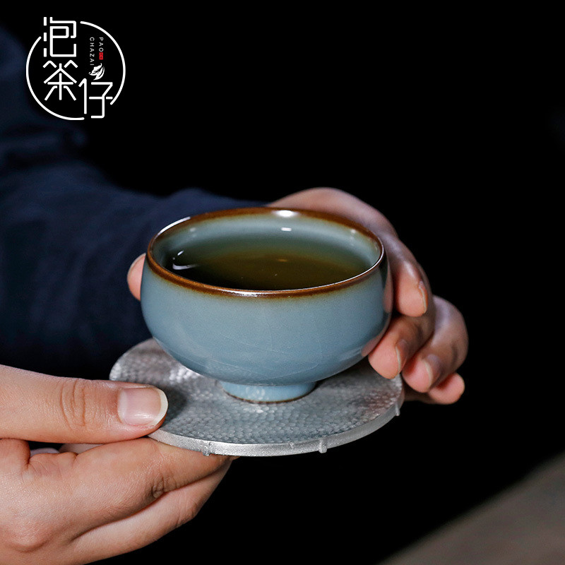 Tea seed your up can keep open piece of kung fu Tea set sample Tea cup a cup of Tea master cup single ceramic cup