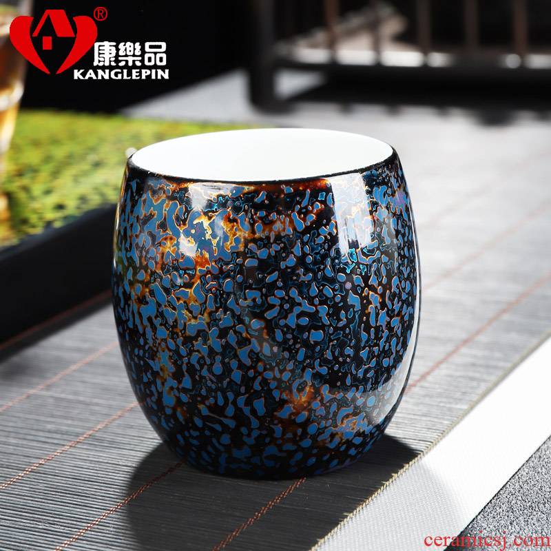 Recreational product lacquer tea white porcelain sample tea cup youligong master small cups Chinese lacquer pure checking ceramic cups