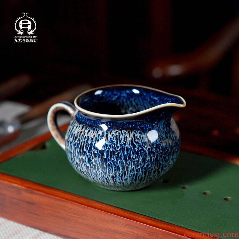 Jingdezhen up with Jingdezhen ceramic tea red glaze, the kung fu tea accessories fair keller cup domestic cups