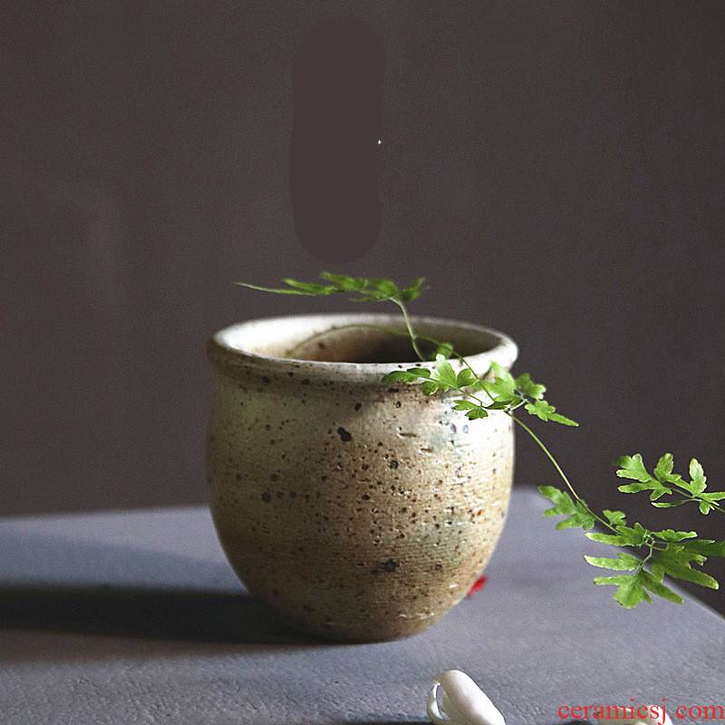 Poly real view jingdezhen manual coarse pottery small ceramic slag bucket tea wash to built water water water jar party tank water tea urn