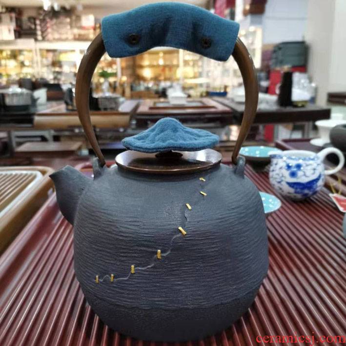 The teapot handle insulation pad iron pot pot set against hot cloth silver pot clay POTS to as The lid The hot pad