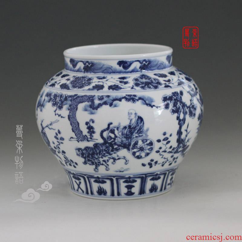 Jingdezhen guiguzi down the vase furnishing articles furnishing imitation antique vase classic guiguzi down the jar