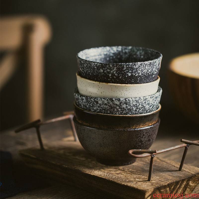 Restoring ancient ways the Japanese kitchen tableware ceramic dishes home eat rice bowls bowl restaurant porringer treasure bowl