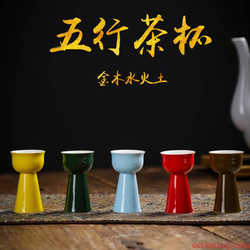 Five lines of glass tea set home sitting room a web visitor office tea, black tea kungfu ceramic cups