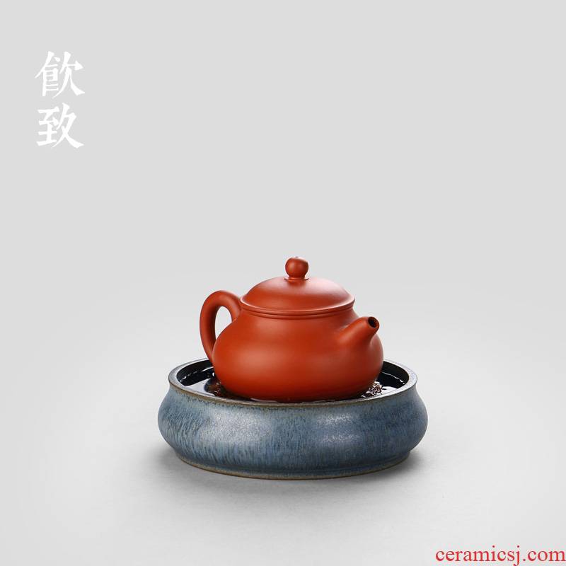 Pot bearing ceramic small coarse TaoGan mercifully Taiwan Japanese water tea storage type restoring ancient ways are it a Pot Pot pad