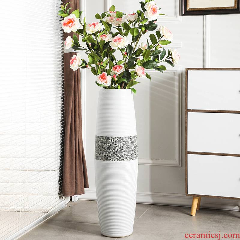 Gagarin ground vase large Nordic I and contracted household adornment is placed in the sitting room porch ceramic vase