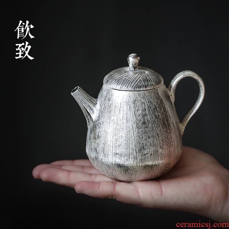 Ultimately responds to all hand coppering. As silver teapot ceramic brush silver teapot retro bag belt filter tea pot of household
