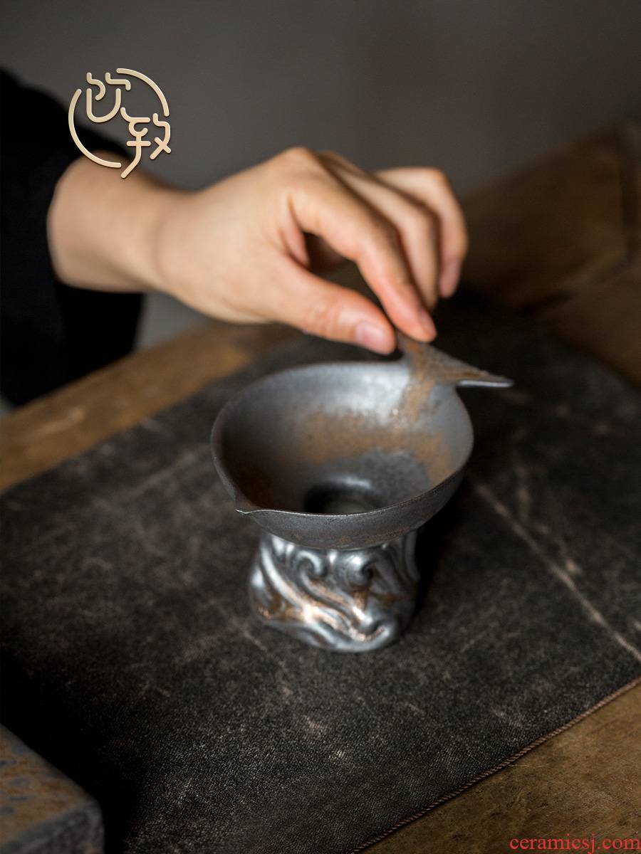 Ultimately responds to creative ceramic filter good stainless steel filter tea tea tea filters kung fu tea accessories