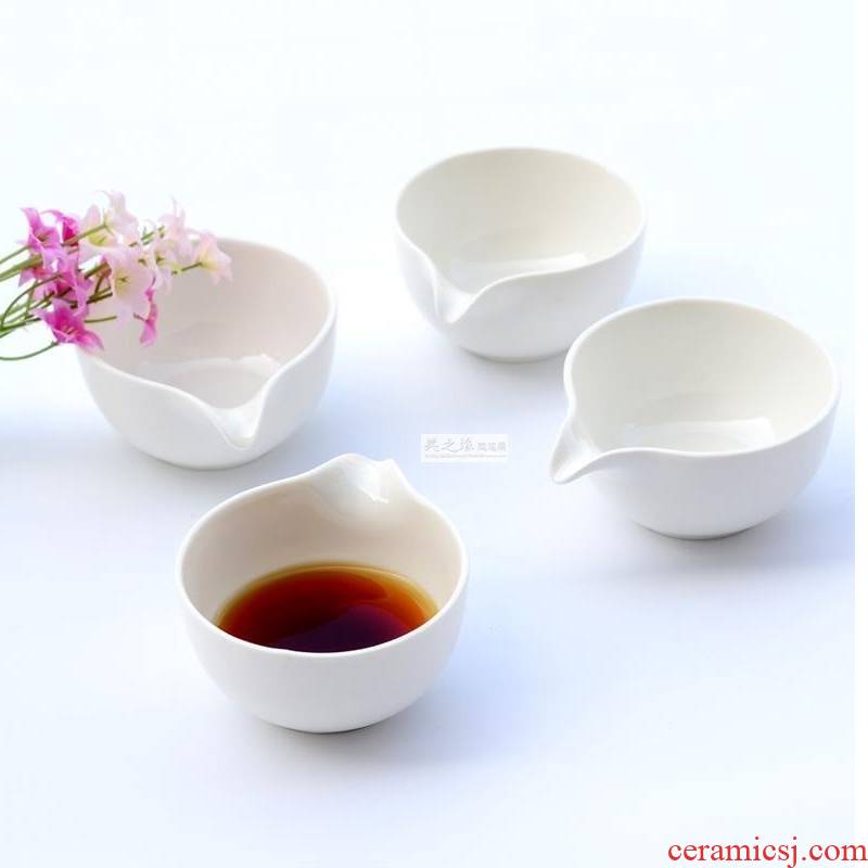Expressions using of the bowl with drainage of household porcelain dip bowl restaurant food dish children small bowl bowl juice dou pure white