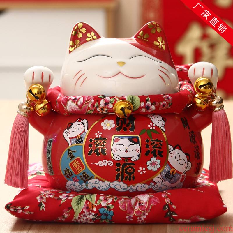 Plutus cat large furnishing articles furnishing articles piggy bank shops the opened creative gift household ceramics decoration