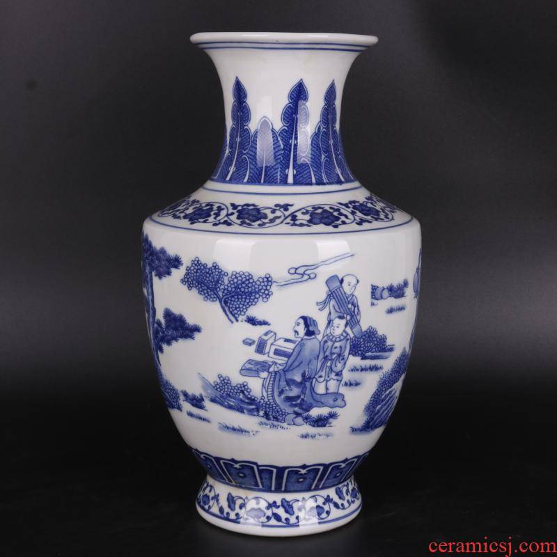 The Qing qianlong character wen party, pointed to the design applique antique porcelain household of Chinese style furnishing articles old goods collection process