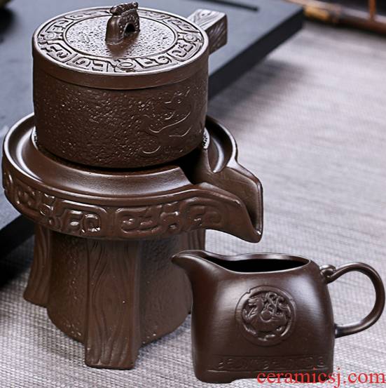 Ya xin violet arenaceous lazy) tea strainer tea strainer semi - automatic kung fu tea tea accessories an artifact