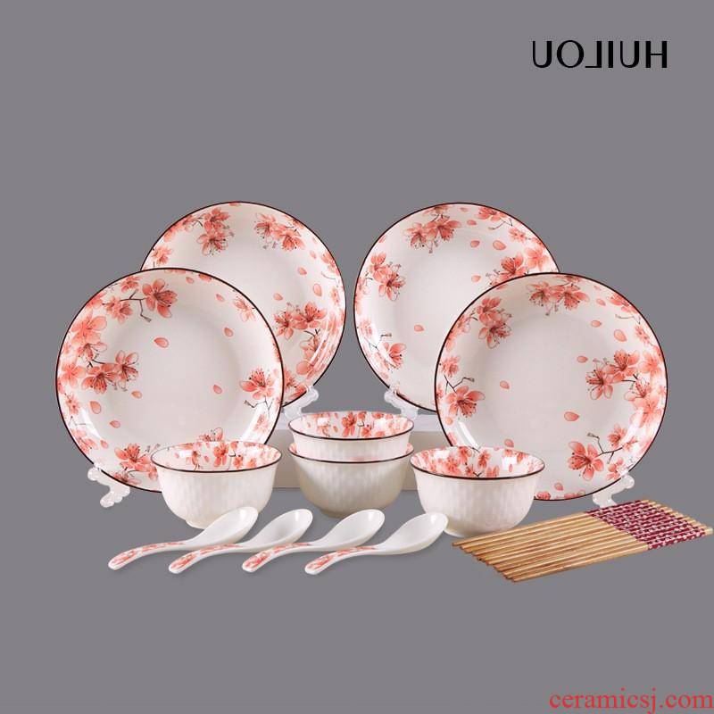 The kitchen ipads porcelain tableware ceramic creative bowl dishes suit custom hotel tableware gift set tableware