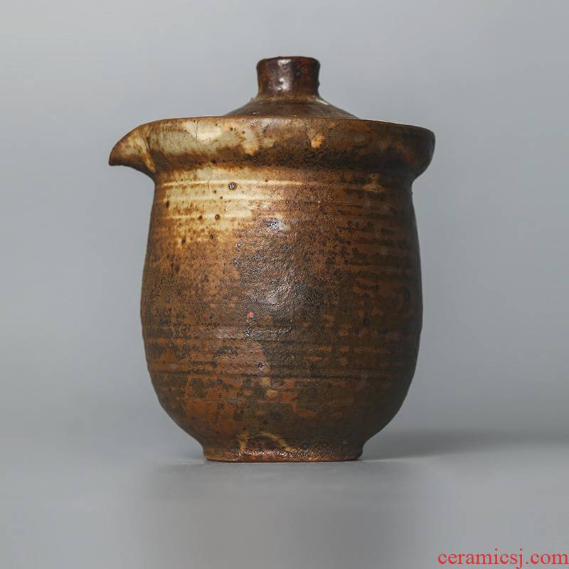 Pure manual hand grasp the teapot lid to use hot large jingdezhen tea; Preventer clay kunfu tea tea set household restoring ancient ways