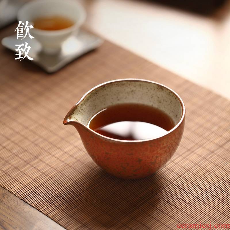 Ultimately responds to jingdezhen coarse pottery water large creative and a cup of tea sea ceramics fair keller kung fu tea tea set points
