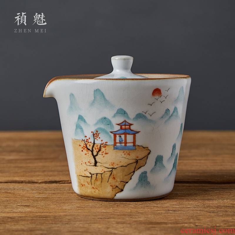 Shot incarnate all hand your up hand grasp lid bowl of jingdezhen ceramic cups kung fu tea set chick filter tea bowl
