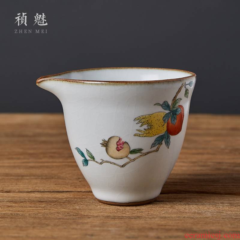 Shot incarnate your up open piece of bergamot jingdezhen ceramic fair keller kung fu tea accessories large tea sea points