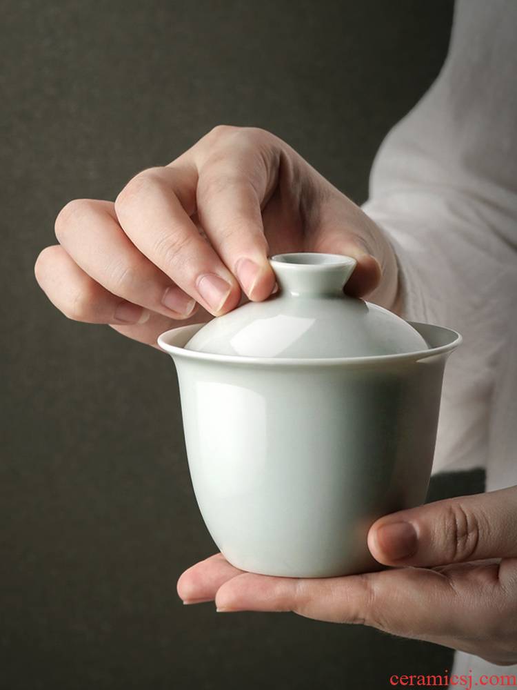About Nine soil Japanese ceramics tureen household utensils sample tea cup jingdezhen zen cups a single shadow blue glaze kung fu