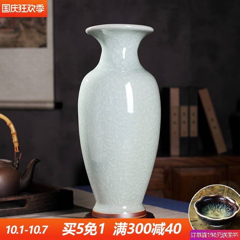 White antique up creative jingdezhen ceramics vase furnishing articles sitting room dry flower arranging flowers home decoration arts and crafts