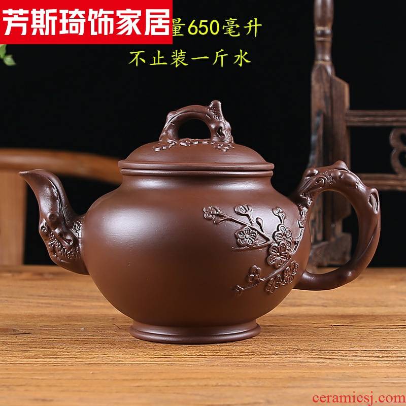 The Yixing it high - capacity large teapot manual single pot of ceramic teapot tea sets tea cups