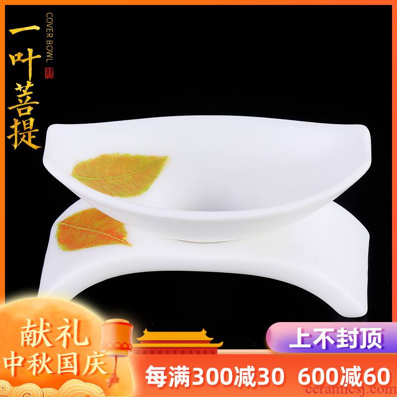The Master artisan fairy guo - qin Chen konoha white porcelain tea filter) ceramic creative household manual kung fu tea accessories