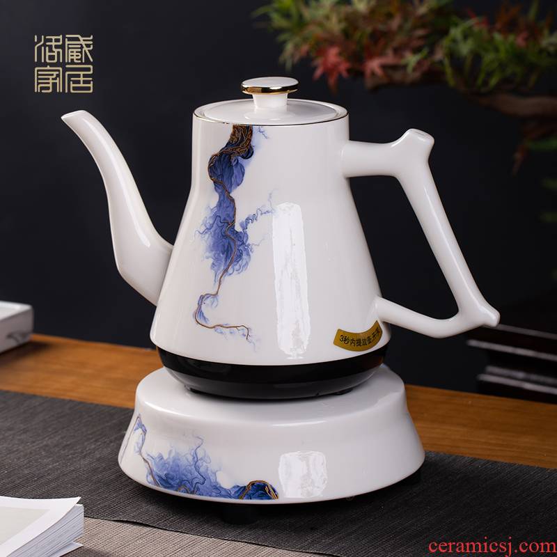 Blower, jingdezhen ceramic teapot household health pot insulation teapot tea kettle electrothermal cooking pot