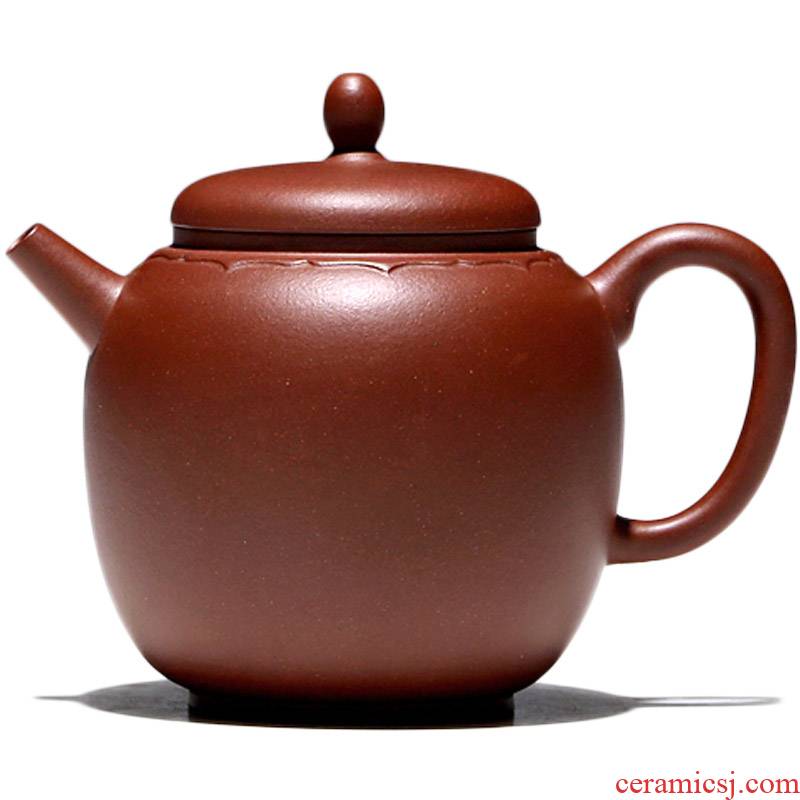 Yixing masters shadow enjoy 】 【 TaoJianChun manual it the teapot undressed ore red - skinned Long Lian core 260 CCCT