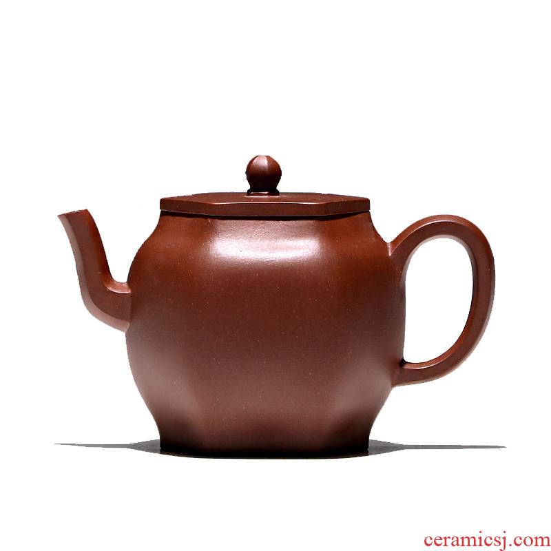 Yixing masters shadow enjoy 】 【 TaoJianChun manual it undressed ore 200 CCCT six - party purple clay teapot tea service