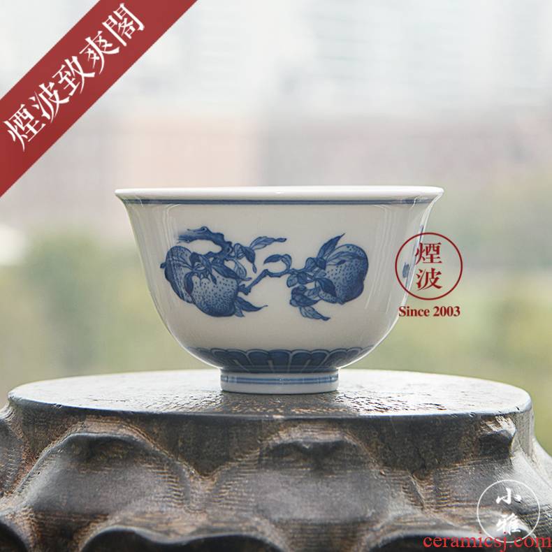 Those jingdezhen lesser RuanDingRong lesser sanduo master sample tea cup cup glass