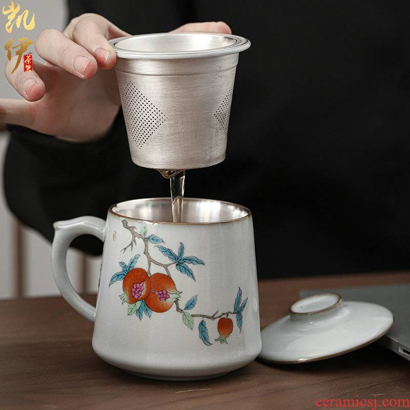 The new office cup dragon Xiu cup on your up kung fu tea cups filter your porcelain glass ceramic cups kung fu tea cups